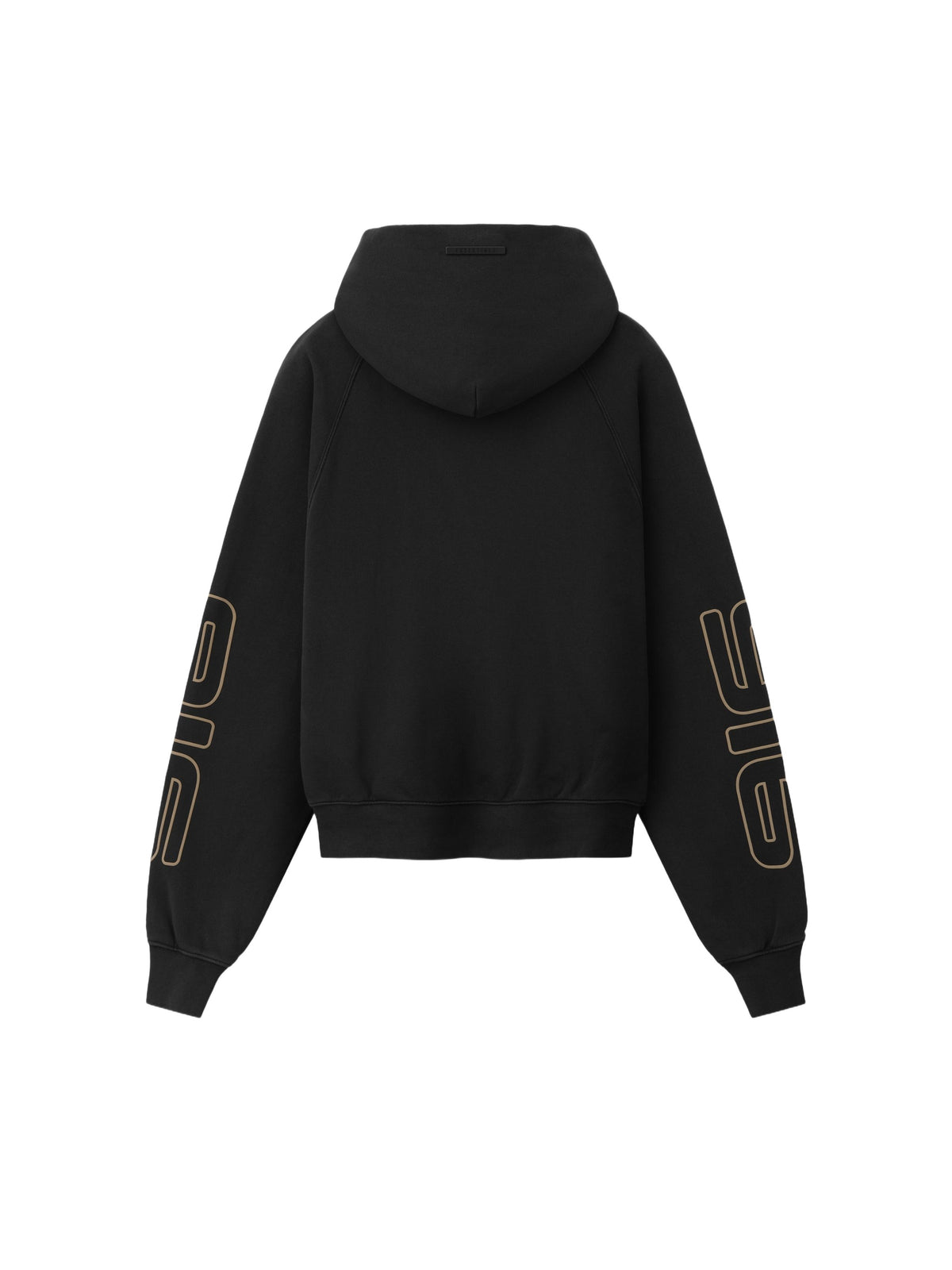 Fear of God Essentials Women's Classic Raglan Hoodie Washed Vintage Black
