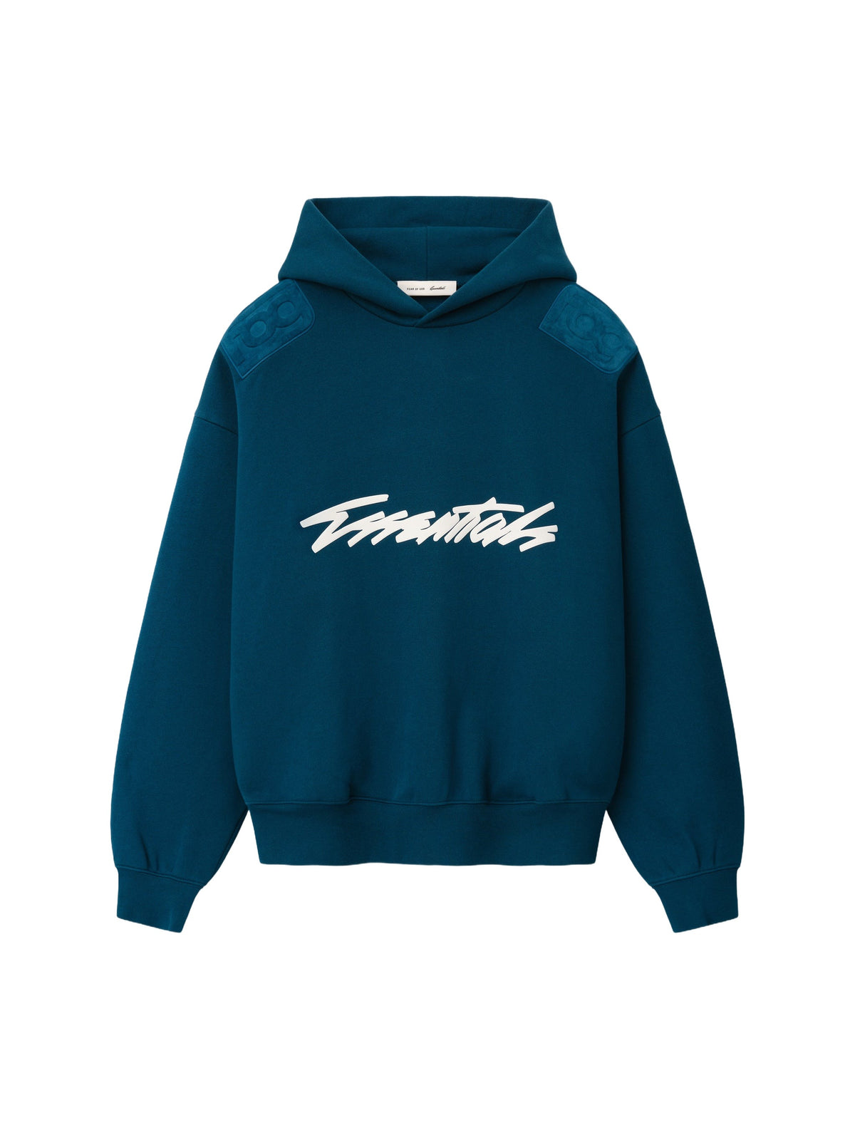 Fear of God Essentials Classic Raglan Hoodie Night Sea