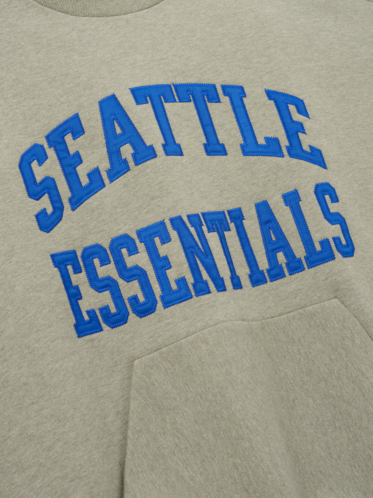 Fear of God Essentials Seahawks 90s Relaxed Crewneck Seal Heather