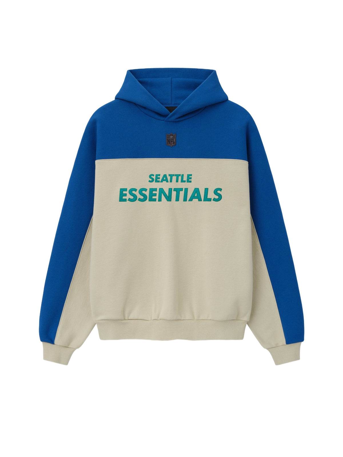 Fear of God Essentials Seahawks 90s Relaxed Hoodie Sandstone