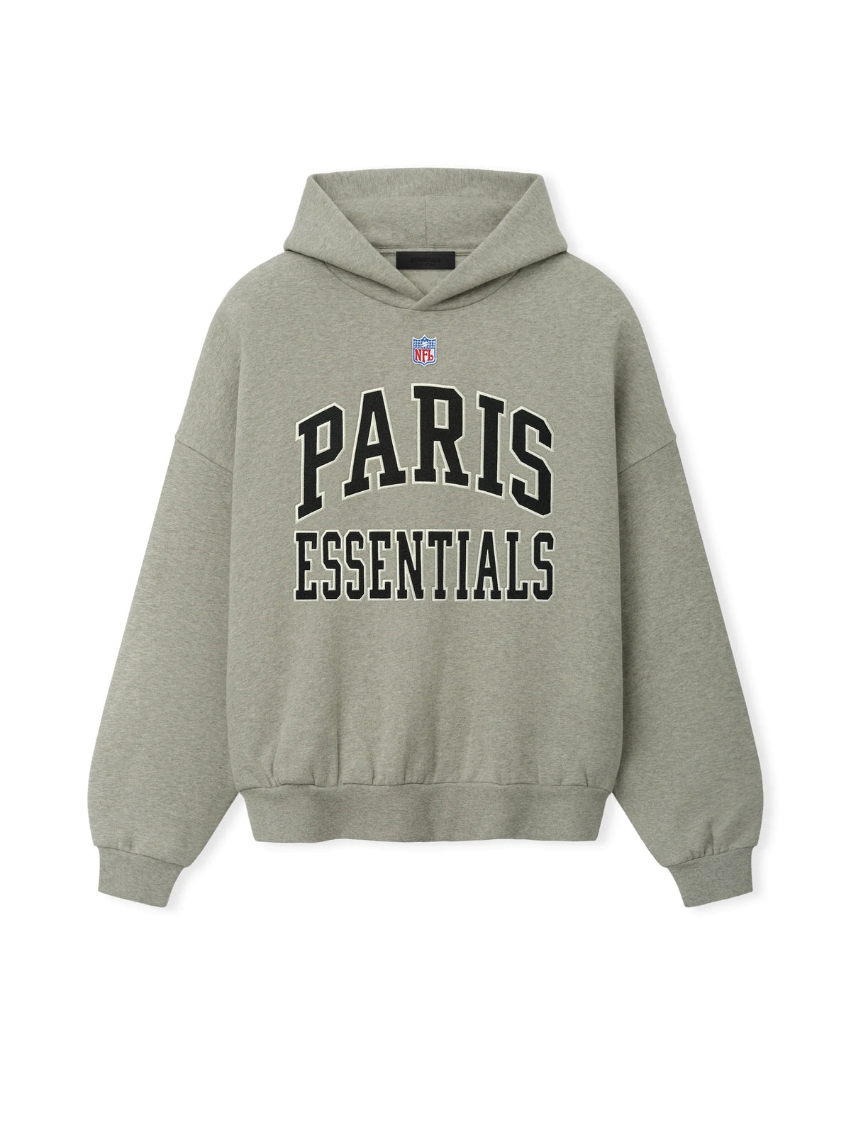 Fear of God Essentials NFL Paris 90s Relaxed Hoodie Warm Heather