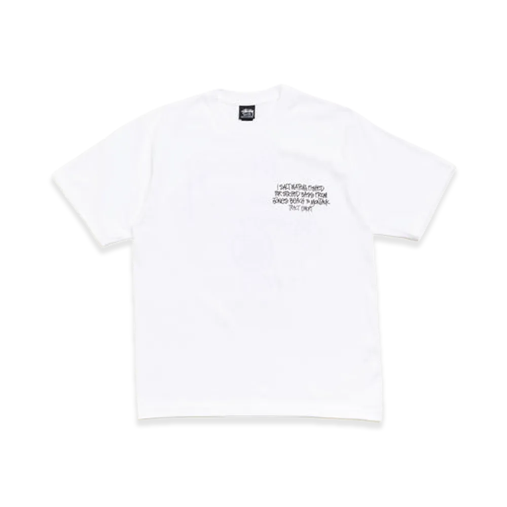 Stussy x Denim Tears Beach Tour Tee White