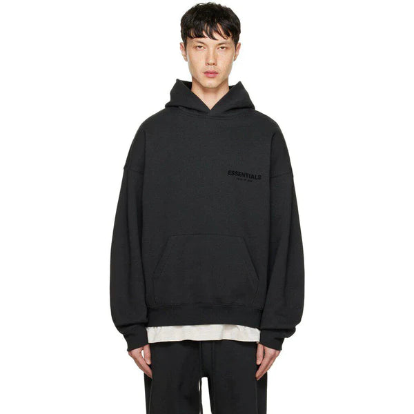 fear of god essentials pullover hoodie 'stretch limo' | www