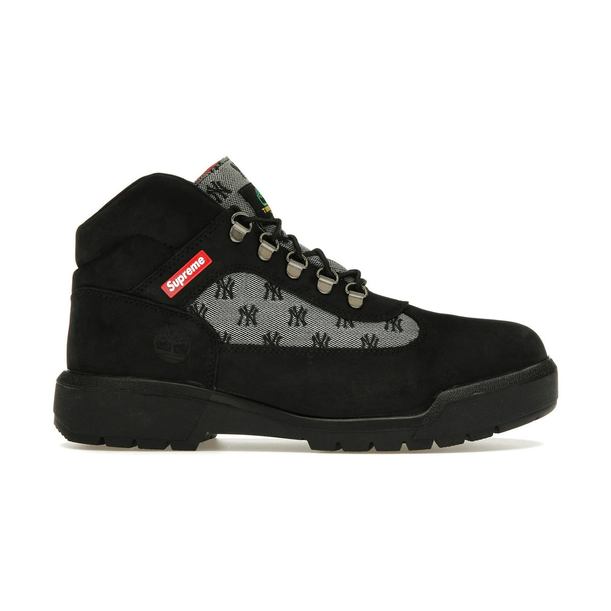Supreme x Timberland Field Boot Black front