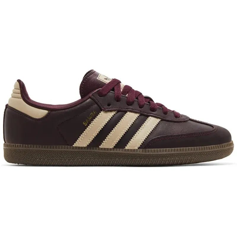 adidas Samba OG Maroon Crystal Sand (W) - Im Your Wardrobe