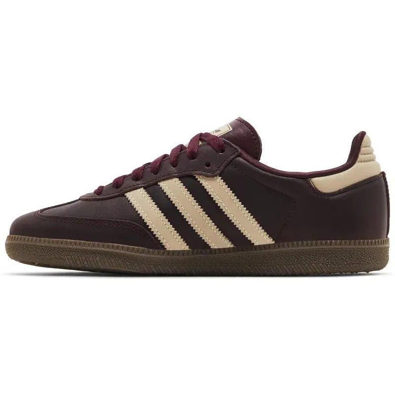adidas Samba OG Maroon Crystal Sand (W) - Im Your Wardrobe