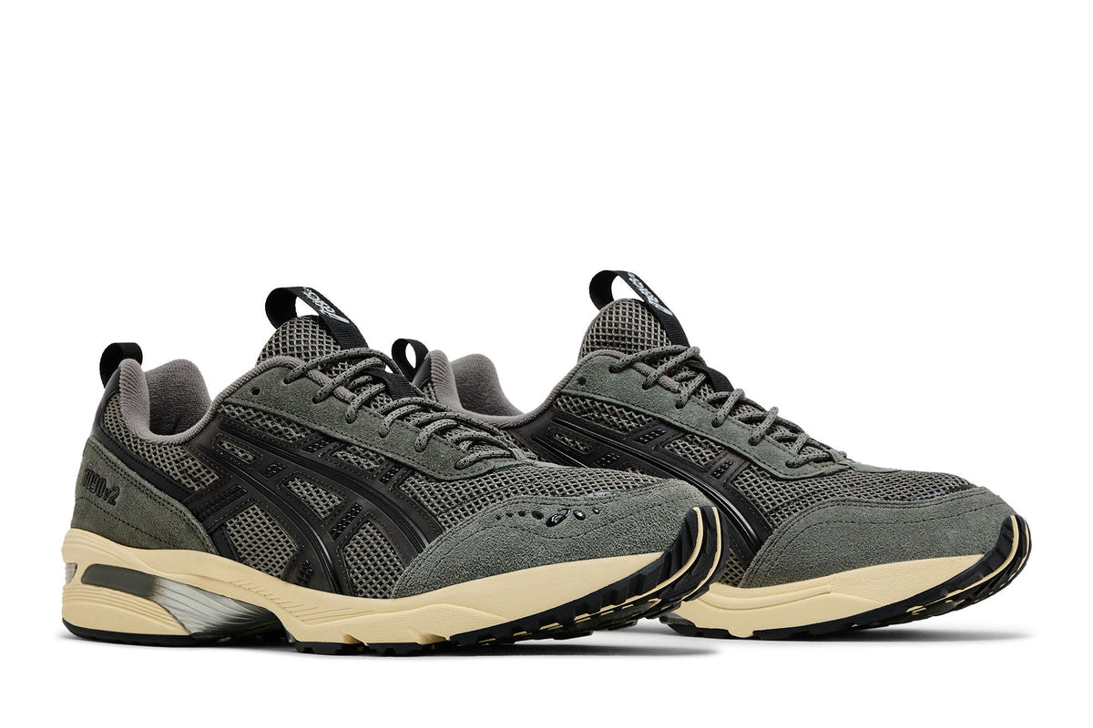 ASICS Gel 1090V2 Truffle Grey Black - Im Your Wardrobe