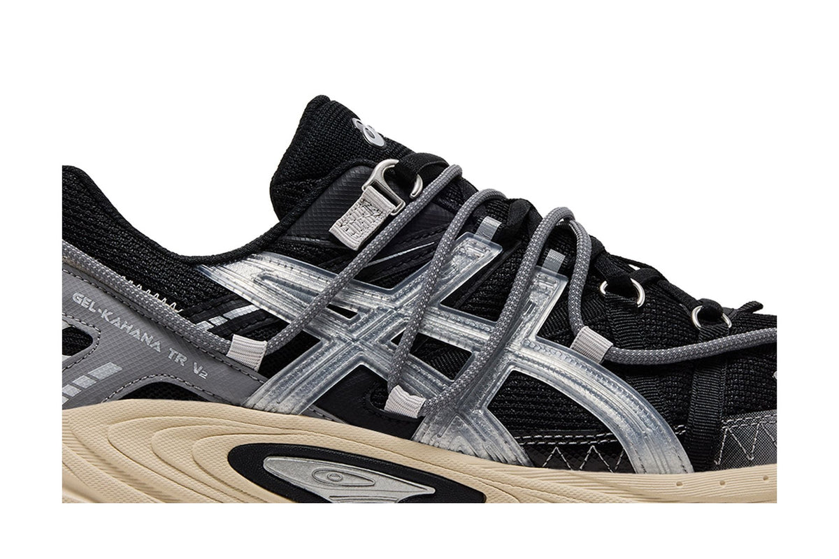 ASICS Gel Kahana TR V2 Black Silver - Im Your Wardrobe