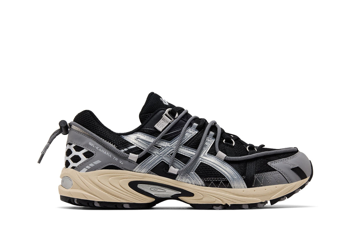 ASICS Gel Kahana TR V2 Black Silver - Im Your Wardrobe
