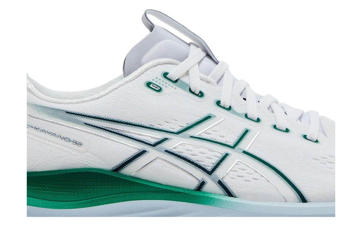 ASICS Gel Kayano 32 White Jasper Green - Im Your Wardrobe