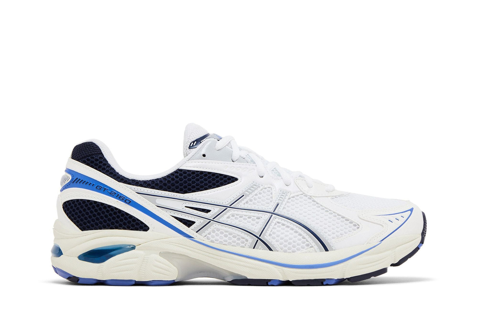 ASICS GT 2160 White Piedmont Grey Blue - Im Your Wardrobe