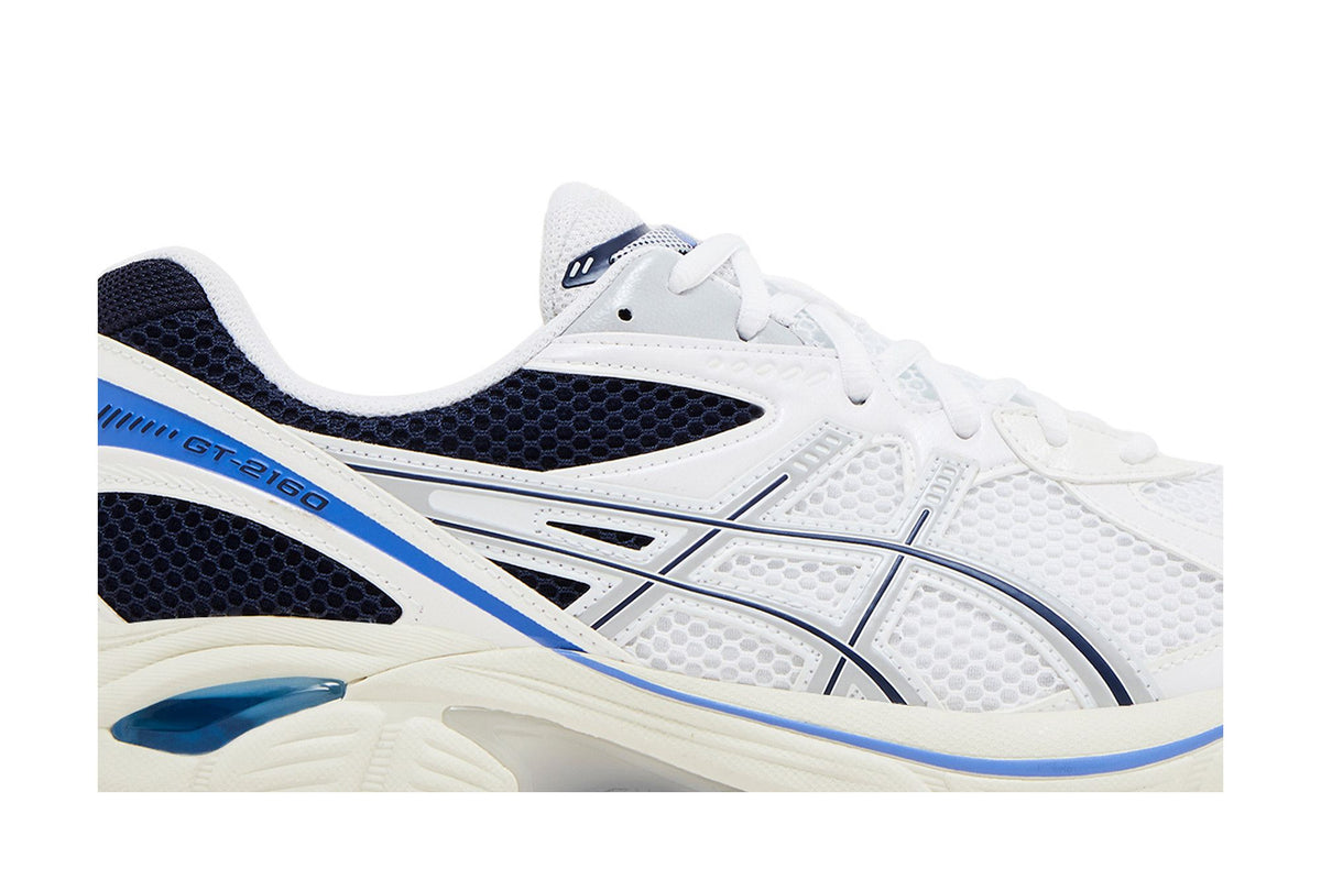 ASICS GT 2160 White Piedmont Grey Blue - Im Your Wardrobe