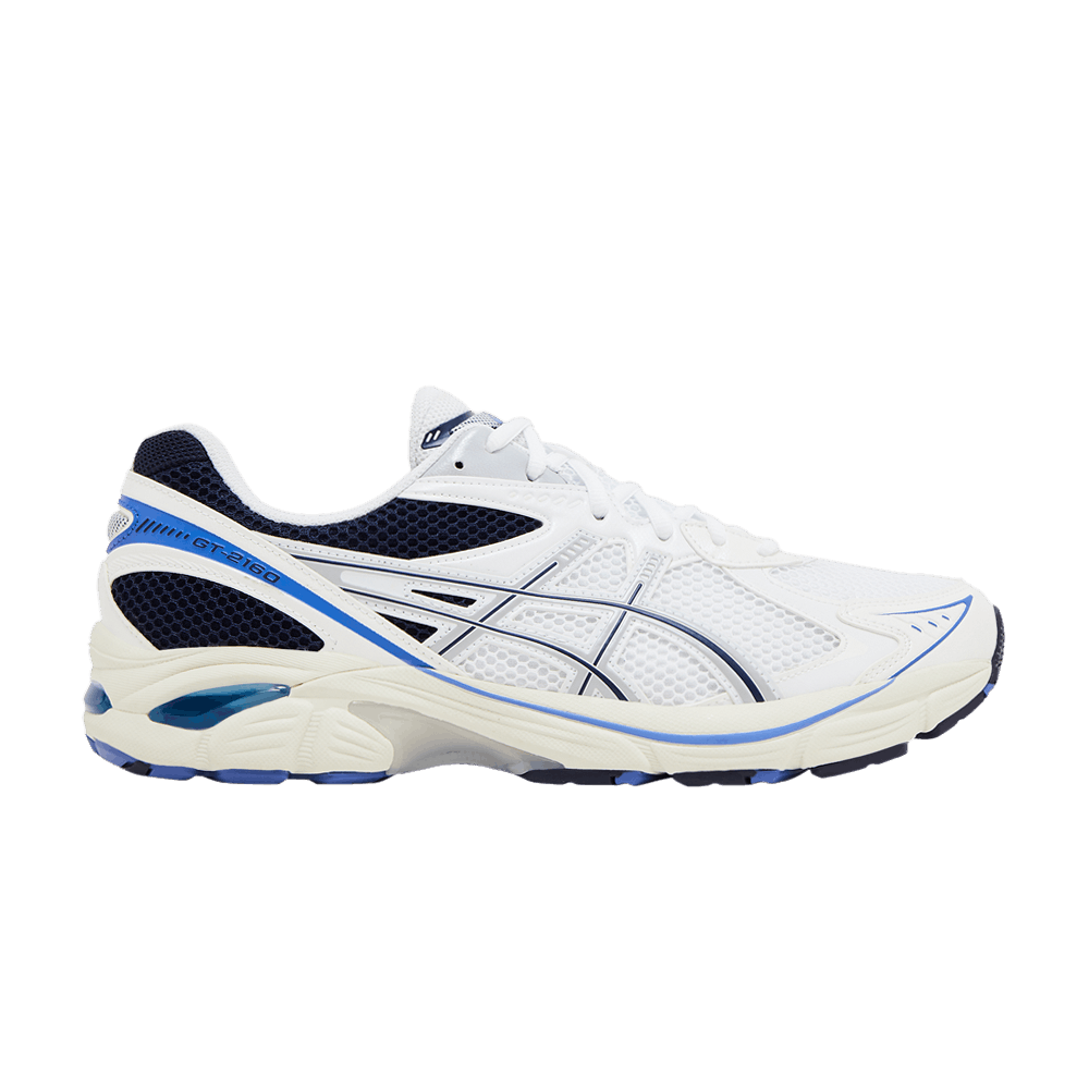 ASICS GT 2160 White Piedmont Grey Blue - Im Your Wardrobe
