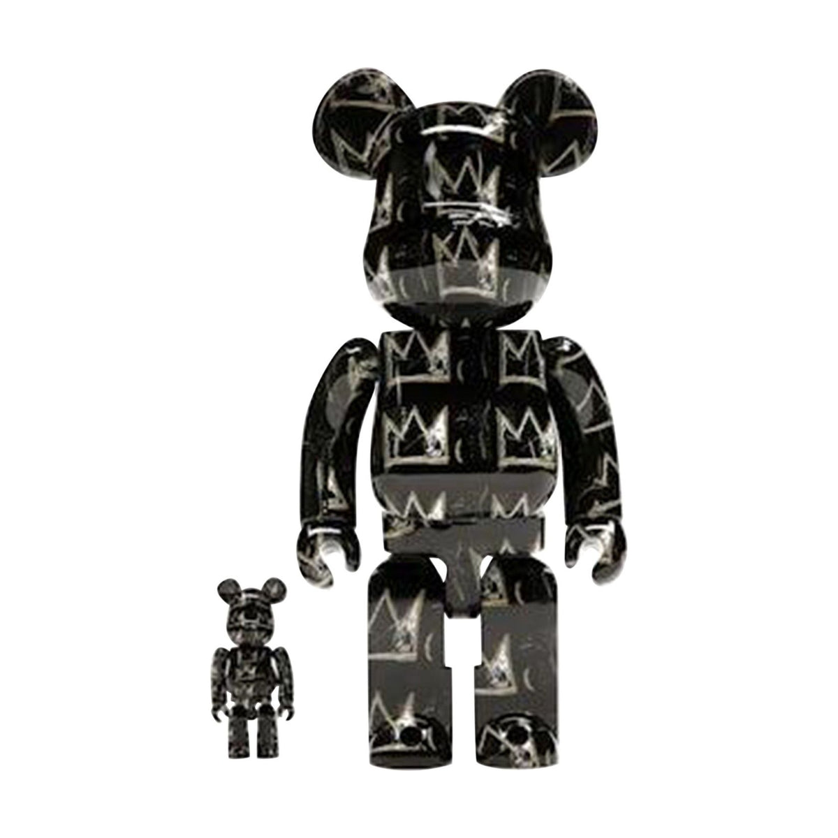 BE@RBRICK Jean-Michel Basquiat #8 100% & 400% Set front