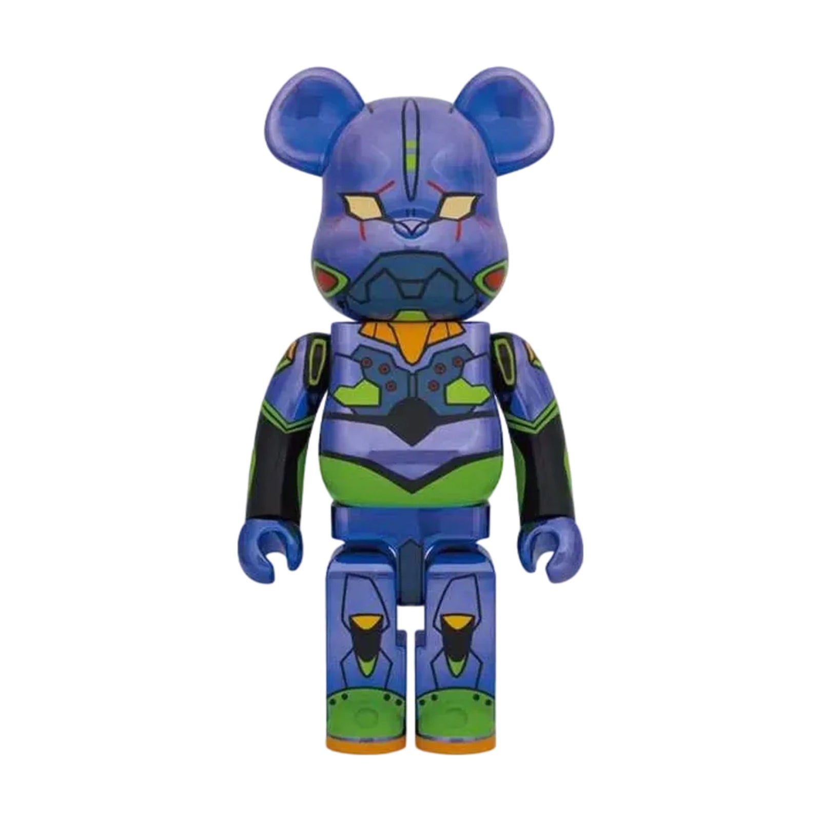 BE@RBRICK Evangelion Unit-01 Chrome 1000% front