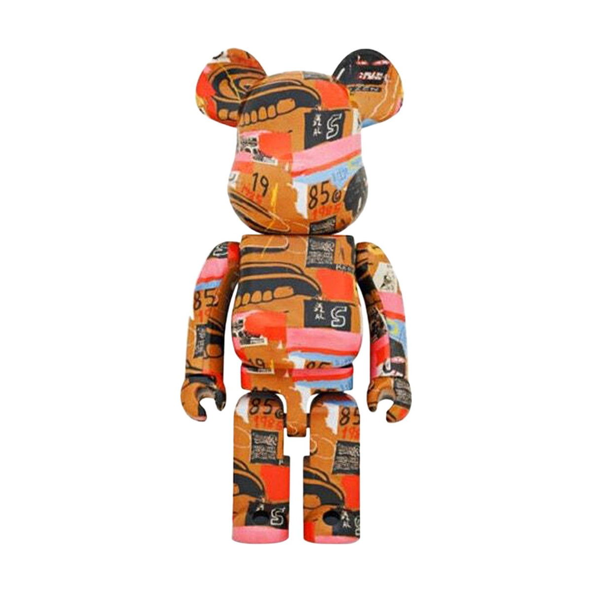 BE@RBRICK Andy Warhol x Jean-Michel Basquiat #2 1000% front