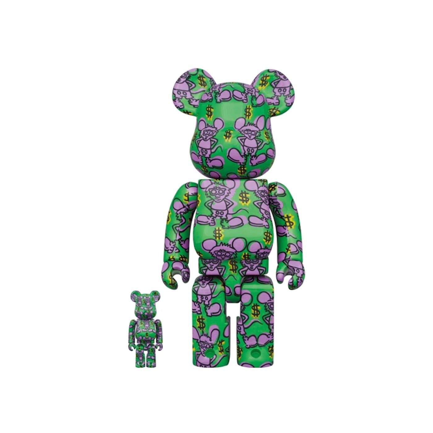 Bearbrick x Keith Haring 11 100% & 400% Set - Im Your Wardrobe