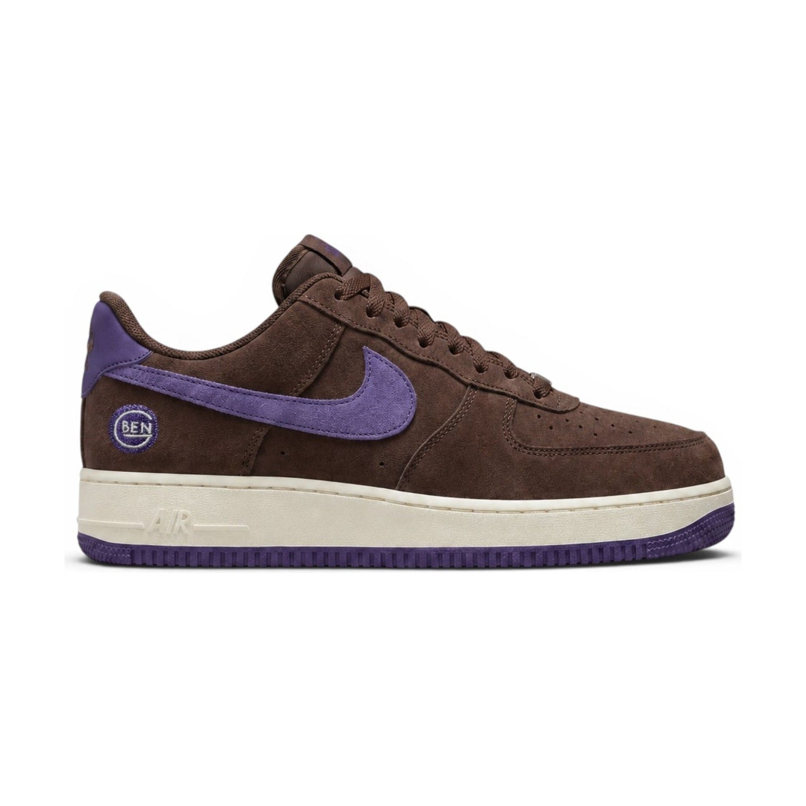 Ben-G x Nike SB Air Force 1 Low Light Chocolate front