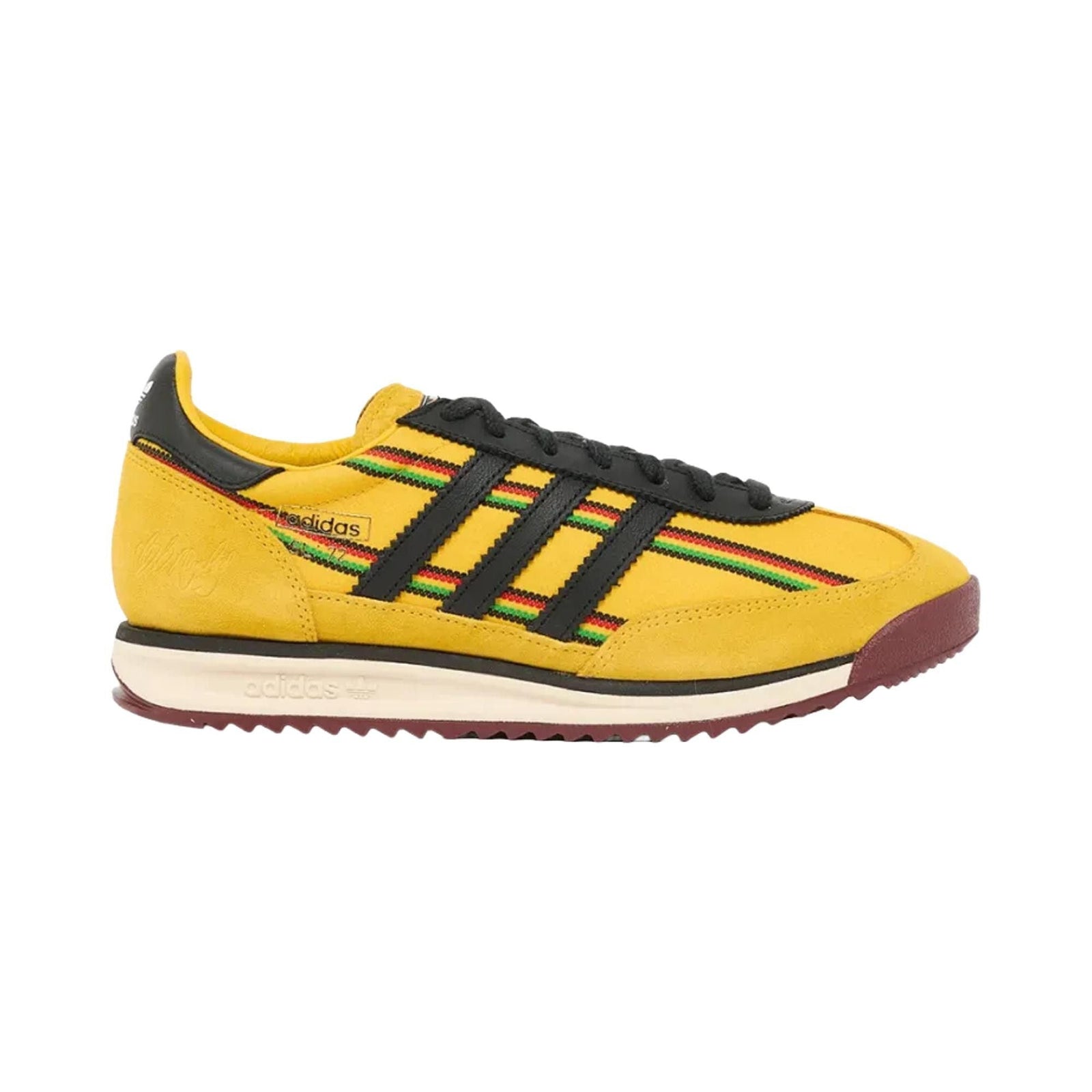 Bob Marley x adidas SL 72 Yellow - Im Your Wardrobe