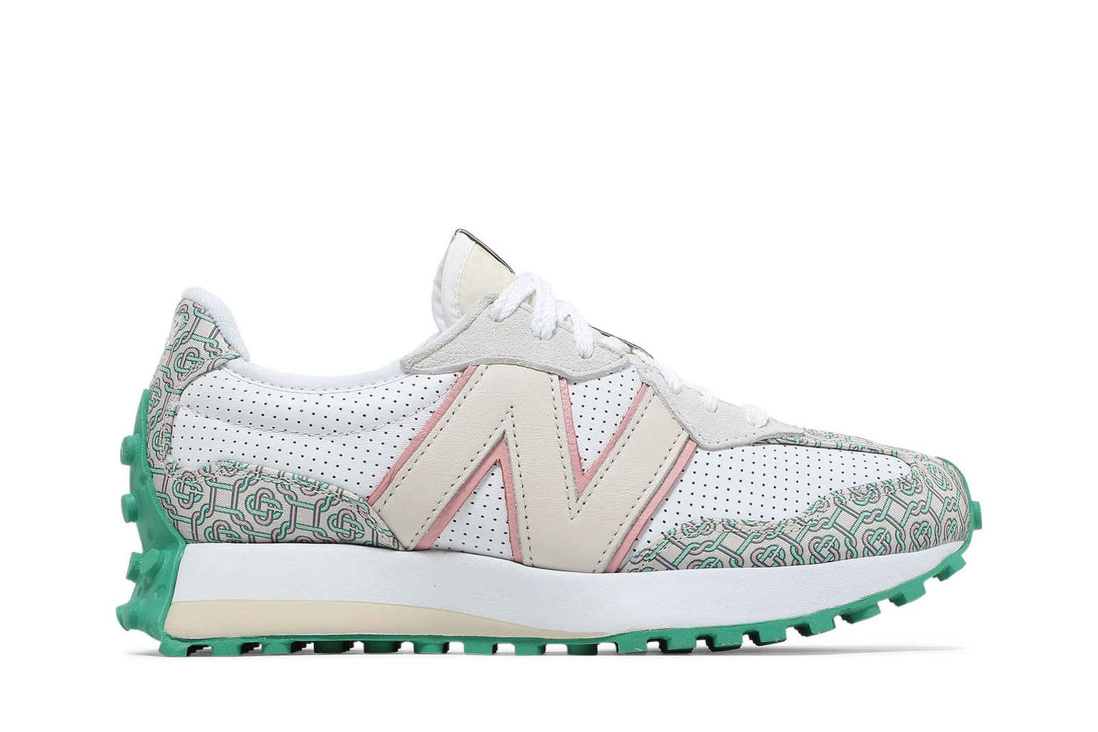 Casablanca x New Balance 327 Munsell White Green - Im Your Wardrobe