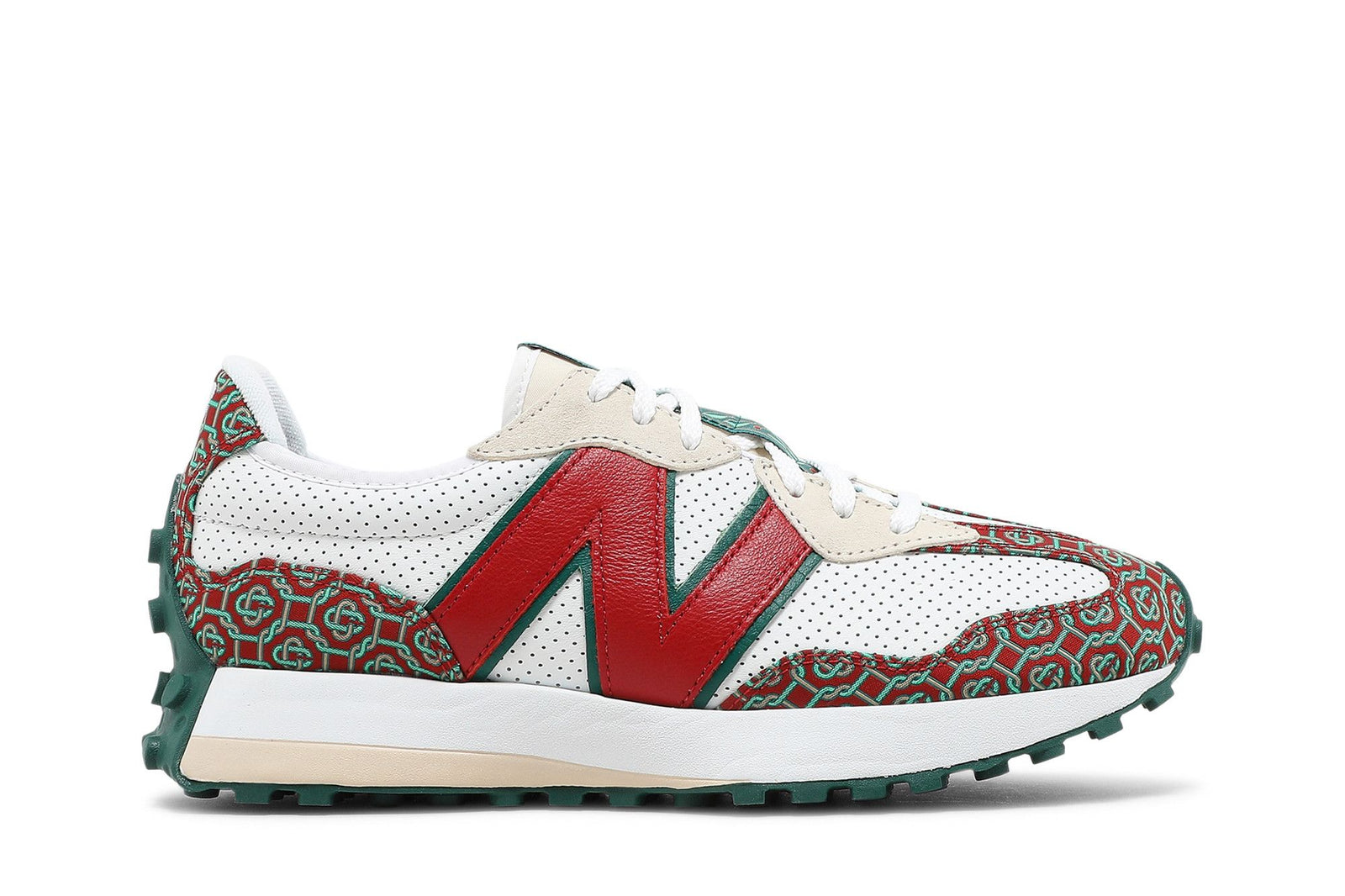 Casablanca x New Balance 327 Red Monogram - Im Your Wardrobe