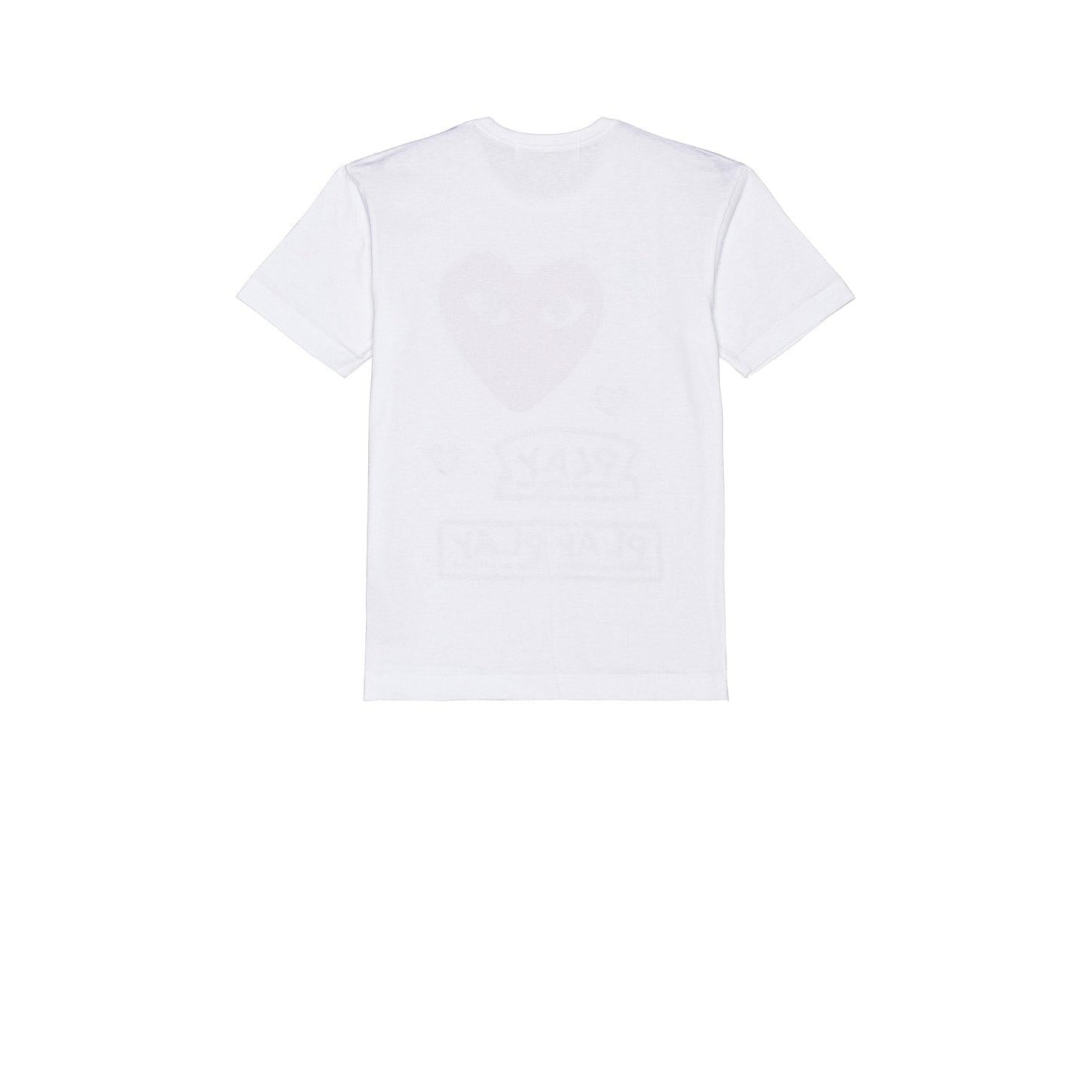Comme des Garcons PLAY Tee Shirt White - Im Your Wardrobe