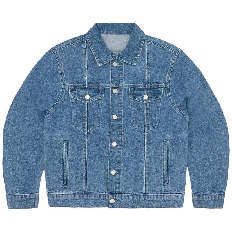 Corteiz C - Star Denim Trucker Jacket 'Blue' - Im Your Wardrobe