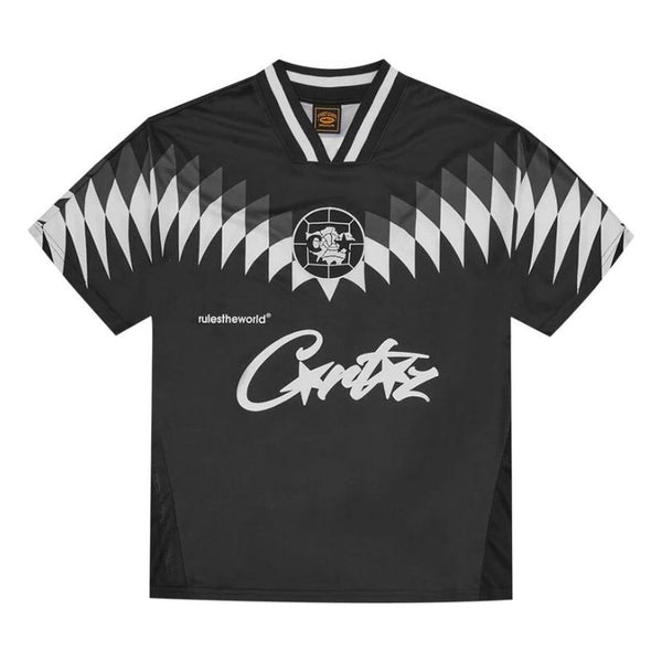 Buy Corteiz Club RTW Football Jersey (Black) in NZ - Im Your