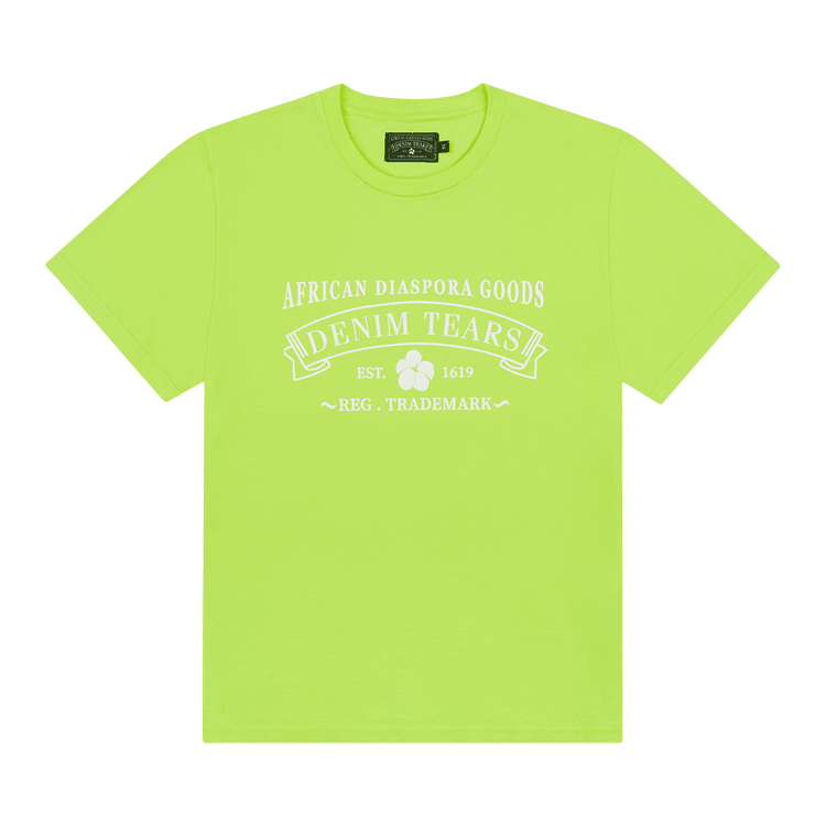 Denim Tears ADG Tee Lime - Im Your Wardrobe