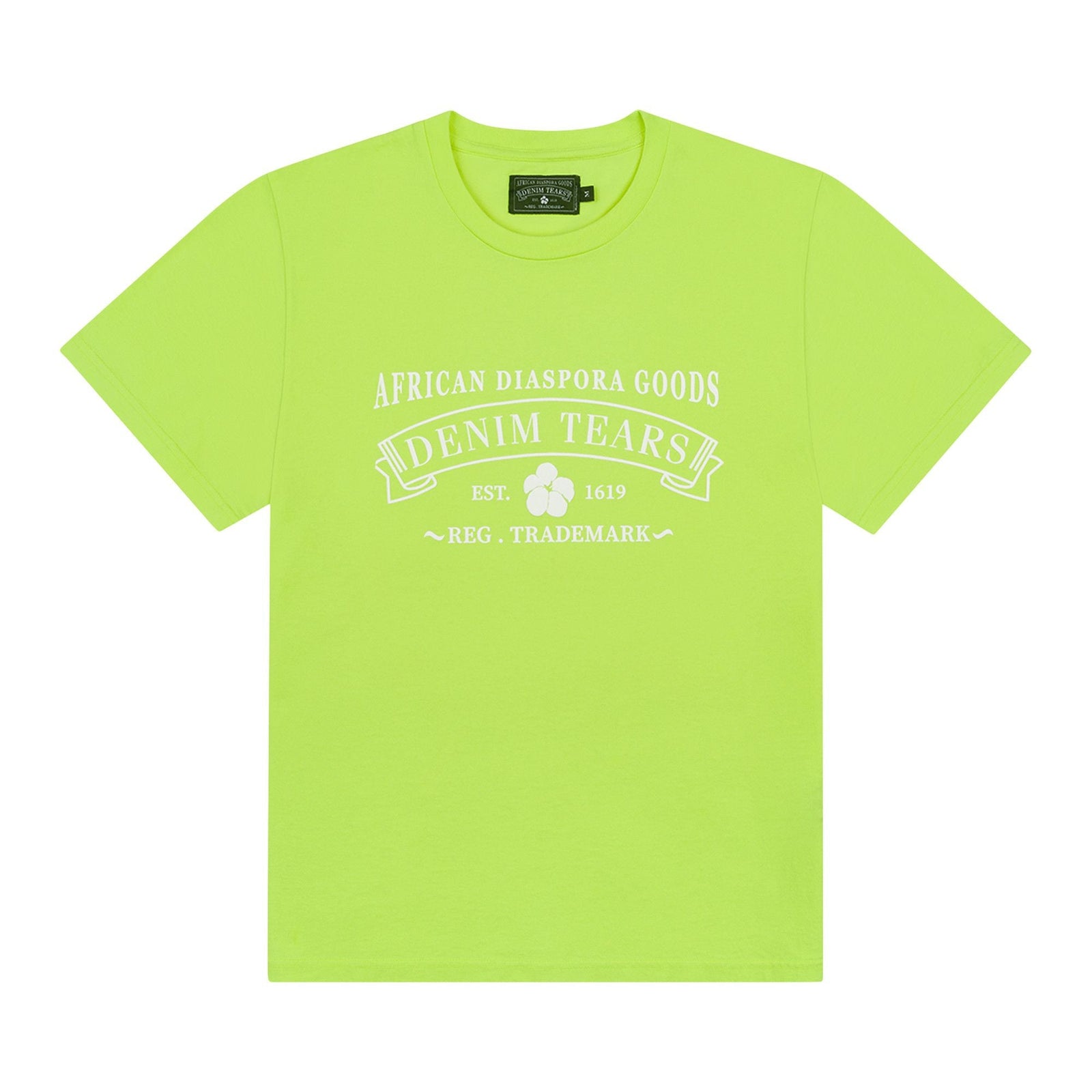 Denim Tears ADG Tee Lime - Im Your Wardrobe