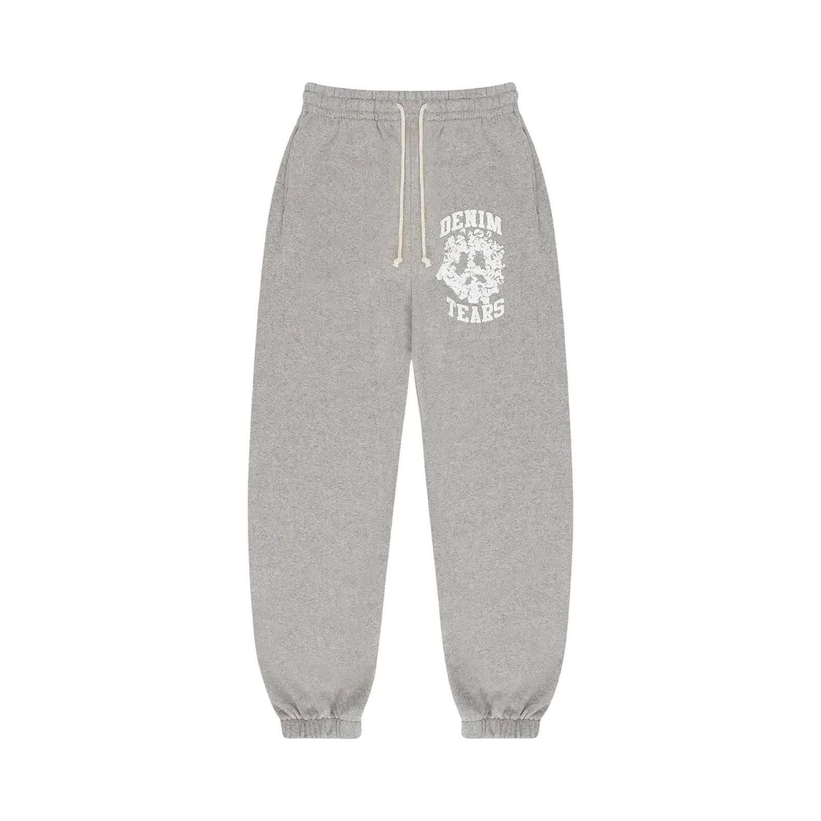 Denim Tears Denim University Sweatpants Grey/White - Im Your Wardrobe