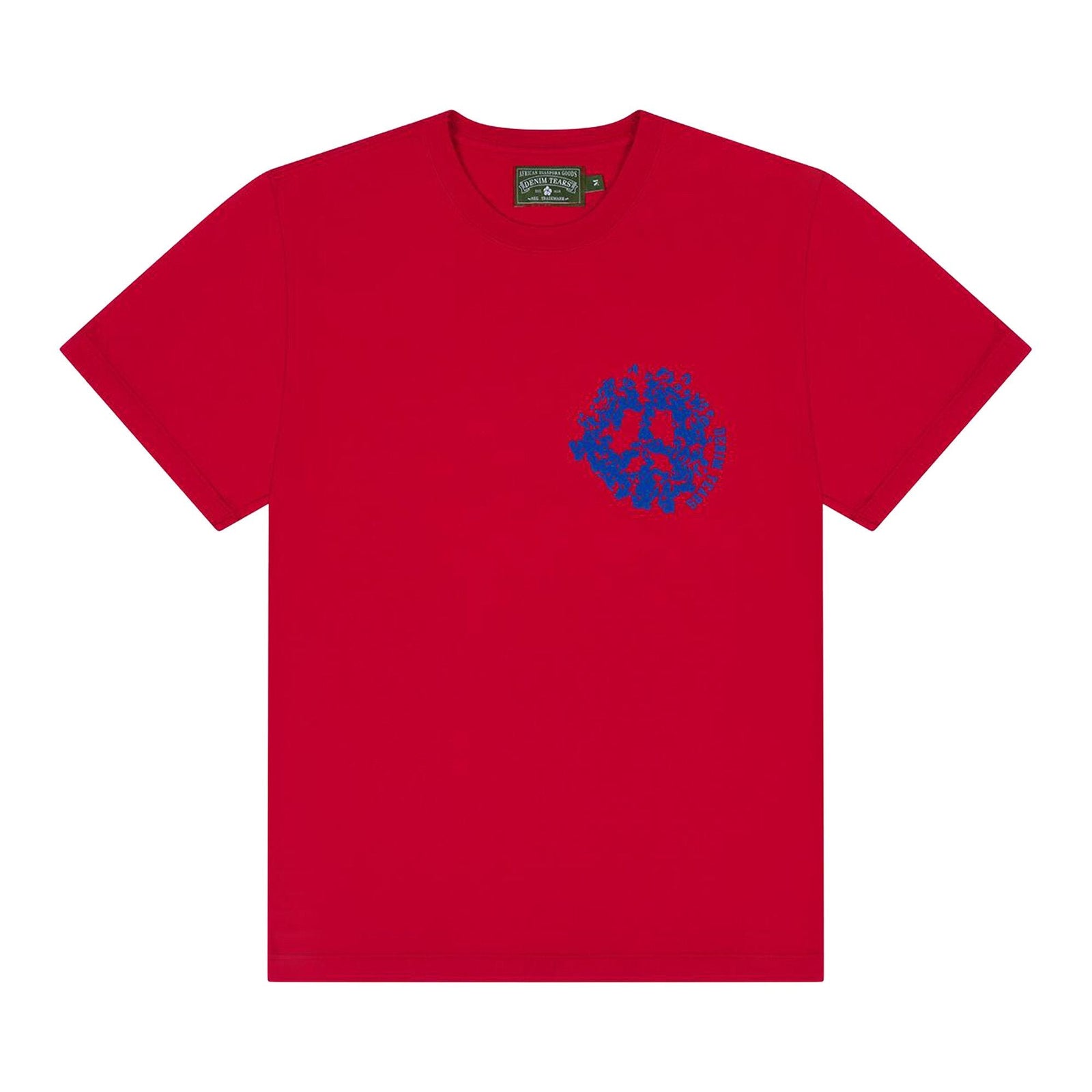 Denim Tears Denim University Tee Red - Im Your Wardrobe
