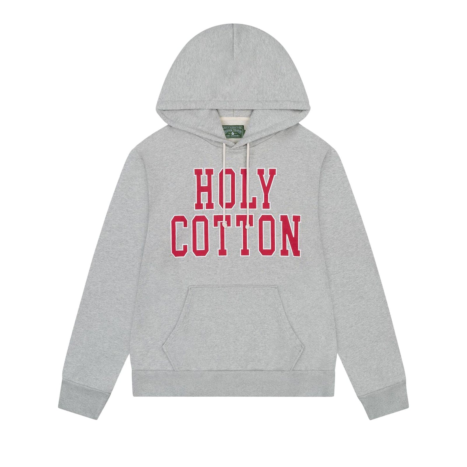 Denim Tears Holy Cotton Hoodie Grey - Im Your Wardrobe