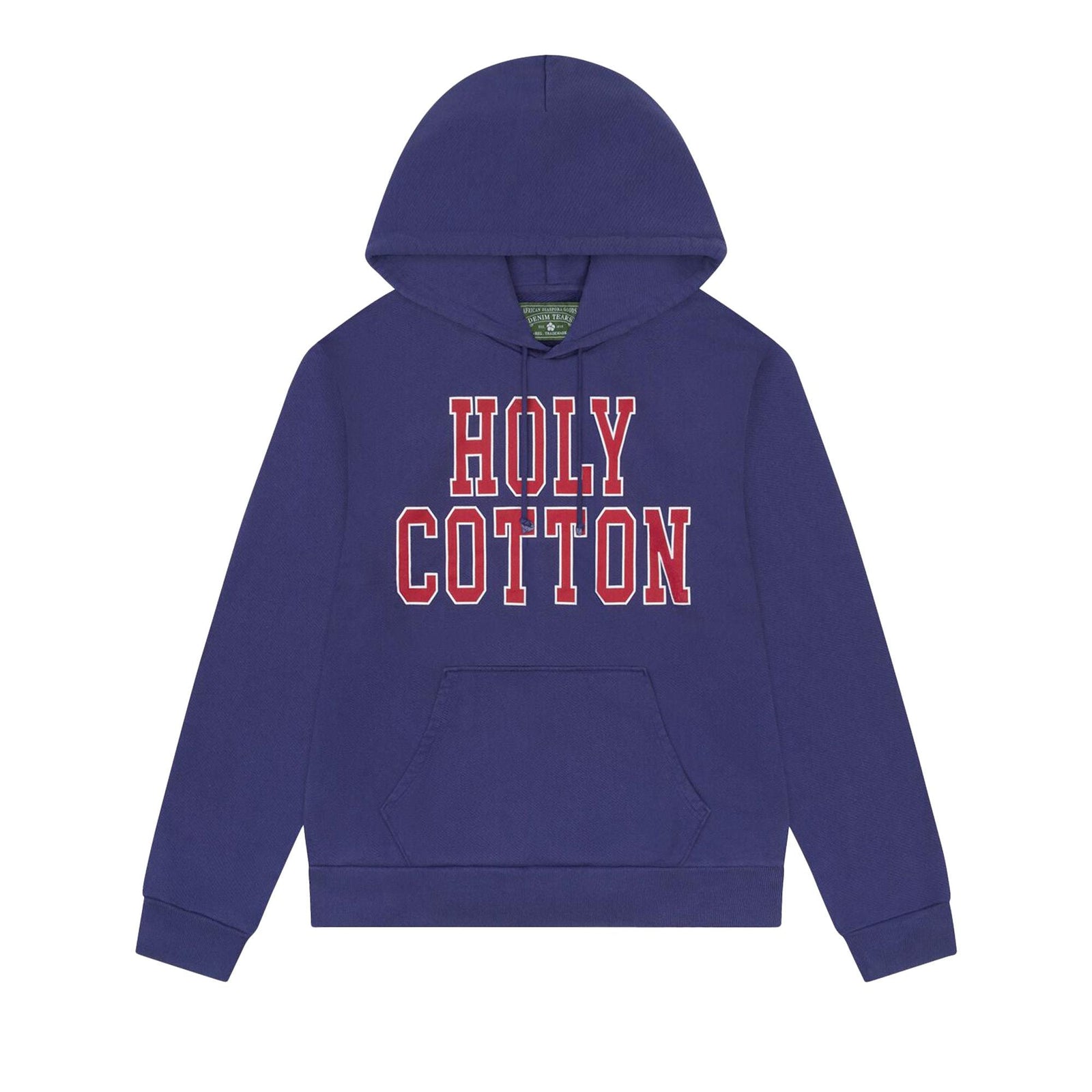 Denim Tears Holy Cotton Hoodie Navy - Im Your Wardrobe