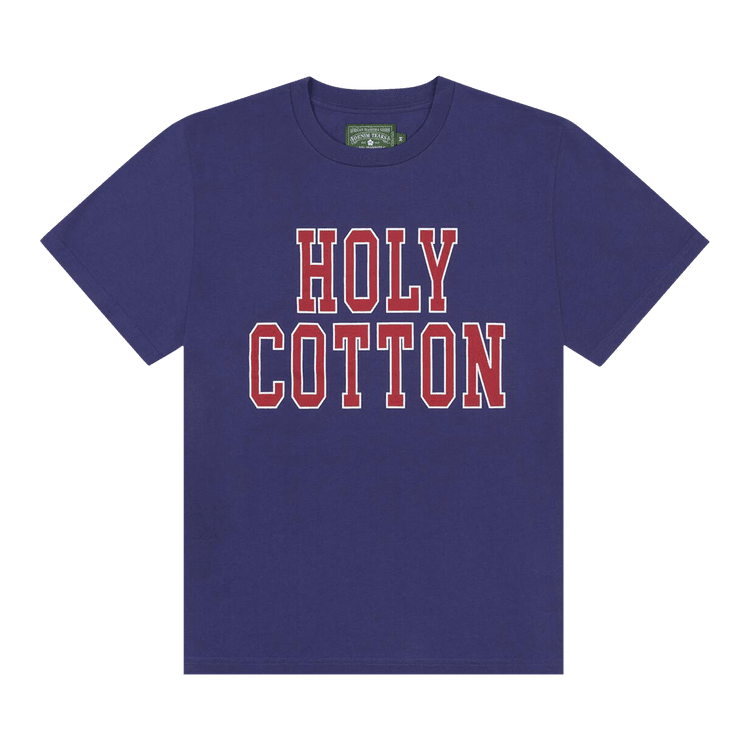 Denim Tears Holy Cotton Tee Navy - Im Your Wardrobe