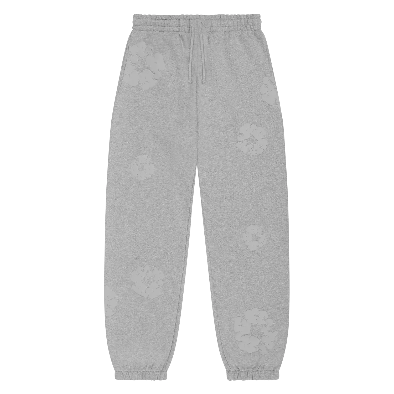 Denim Tears Mono Cotton Wreath Sweatpants Grey - Im Your Wardrobe