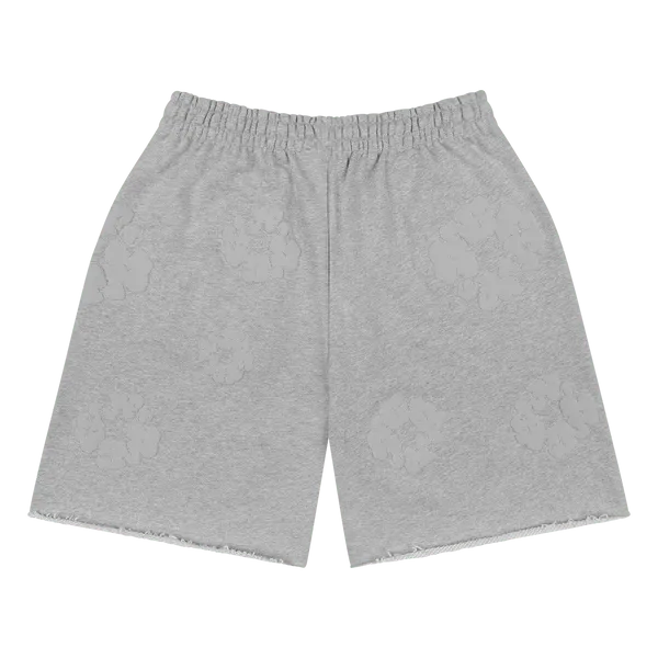 Denim Tears Mono Cotton Wreath Sweatshorts Grey - Im Your Wardrobe