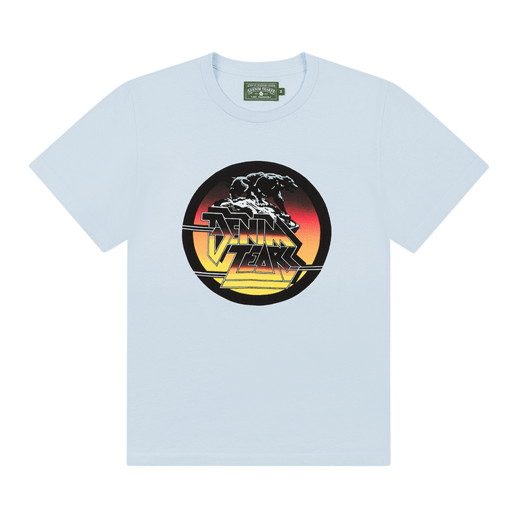 Denim Tears Nightlife Tee Baby Blue - Im Your Wardrobe