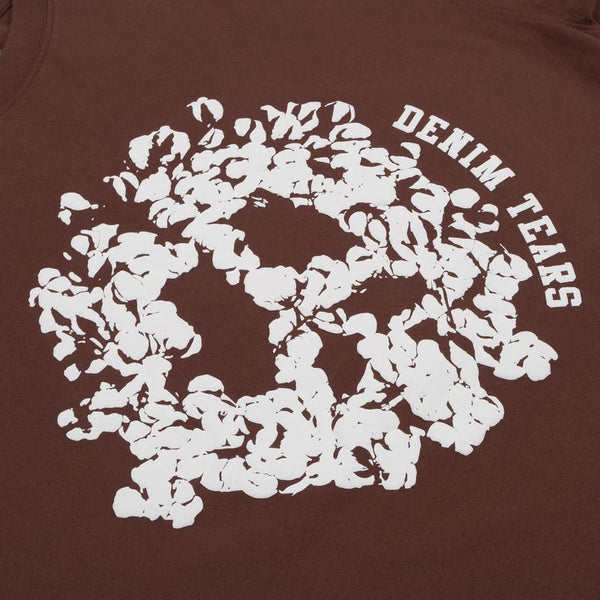 Buy Denim Tears Peace Wreath Long Sleeve Tee 'Brown' in NZ - Im