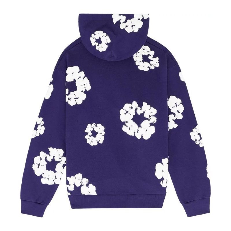 Denim Tears The Cotton Wreath Sweatshirt Purple - Im Your Wardrobe