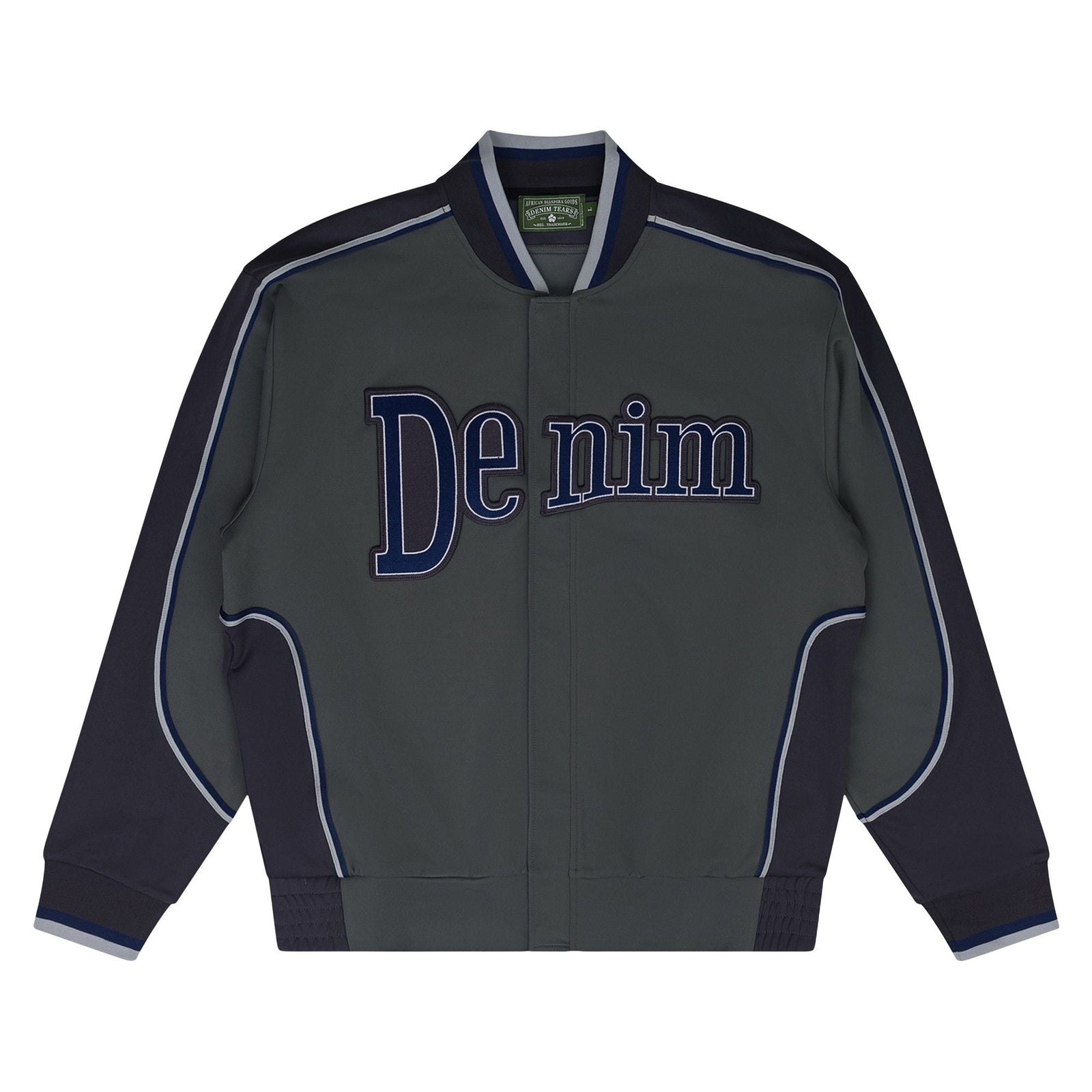 Denim Tears Track Jacket Grey - Im Your Wardrobe
