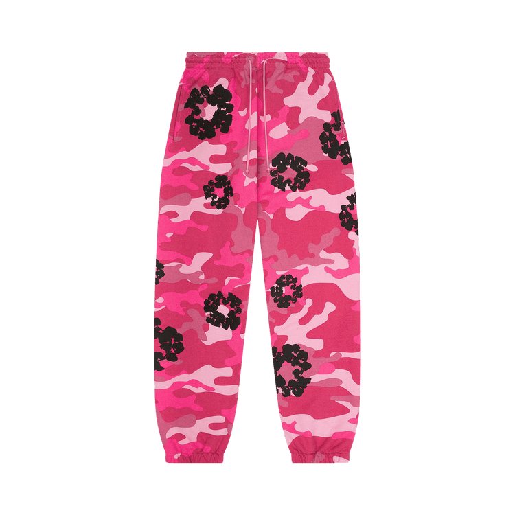 Denim Tears Wreath Sweatpant Pink Camo - Im Your Wardrobe