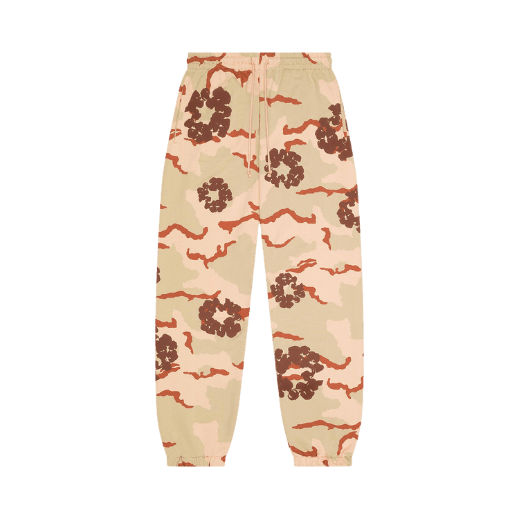 Denim Tears Wreath Sweatpant Tan Camo - Im Your Wardrobe
