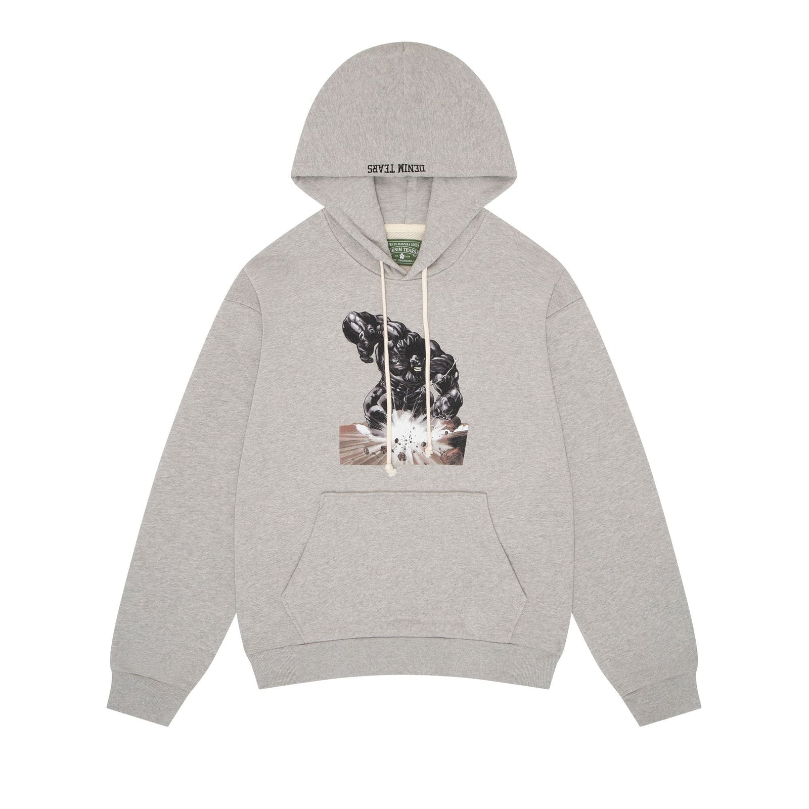 Denim Tears x Arthur Jafa LeRage Hoodie Heather Grey - Im Your Wardrobe