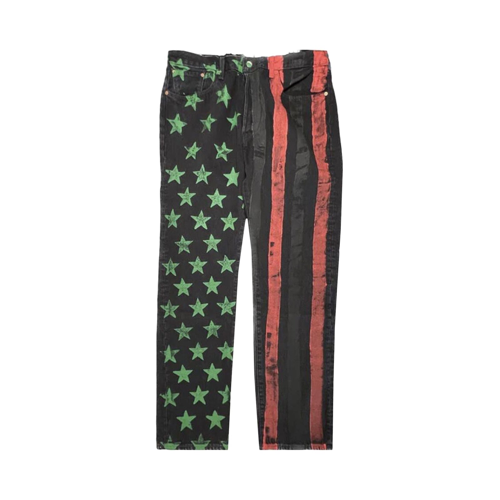 Denim Tears x CPFM 4th of July Denim Plant Jeans Black - Im Your Wardrobe