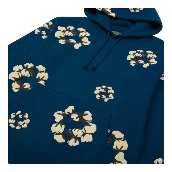 Buy Denim Tears x CPFM Cactus Tears Wreath Hoodie Navy in NZ