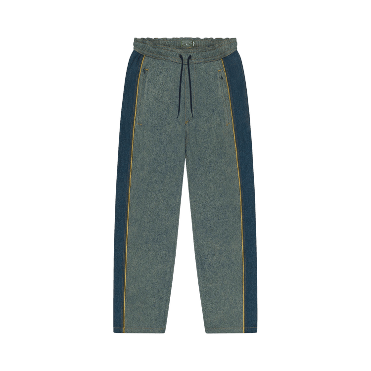 Denim Tears x Levi's Cotton Fleur De-Lis Denim Track Pants Light Wash - Im Your Wardrobe