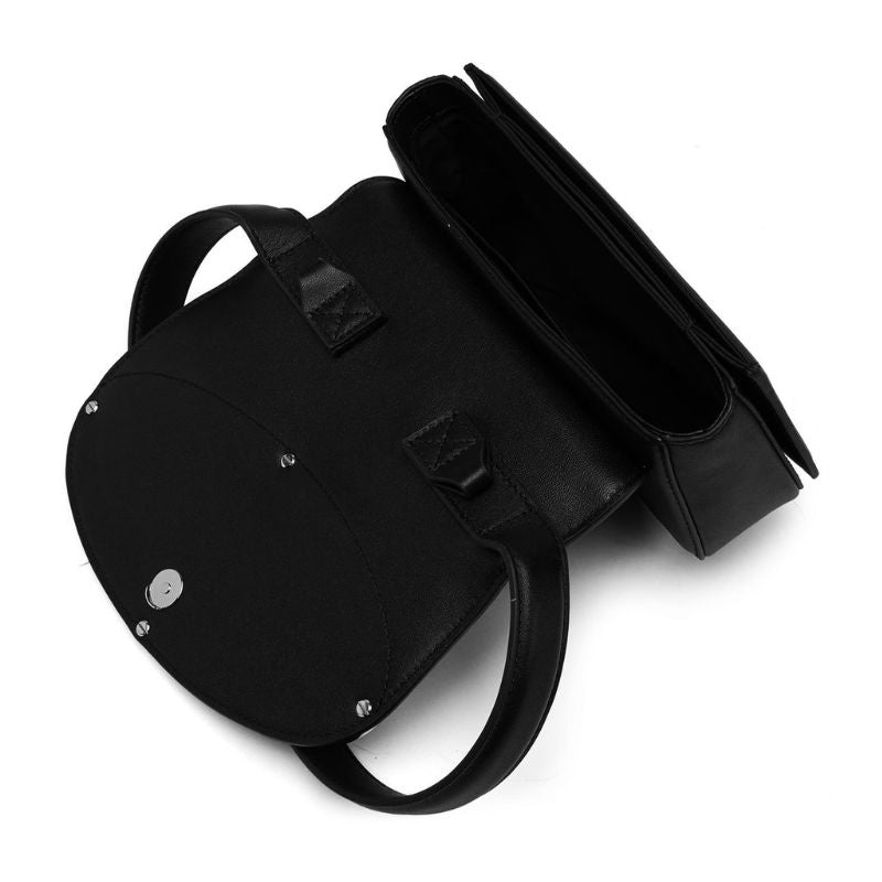 Diesel 1DR Shoulder Bag Nappa Leather Black - Im Your Wardrobe