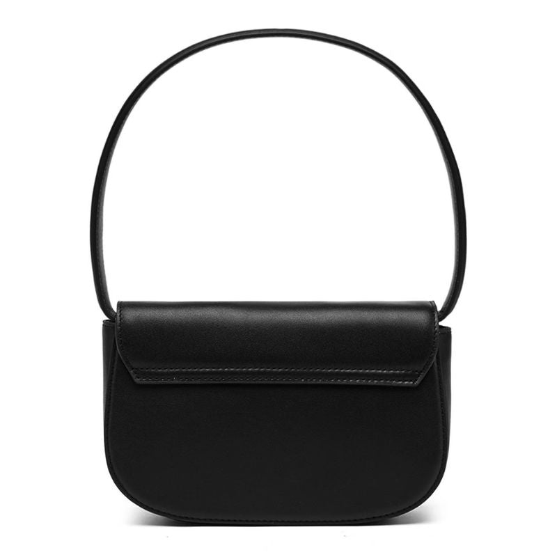 Diesel 1DR Shoulder Bag Nappa Leather Black - Im Your Wardrobe