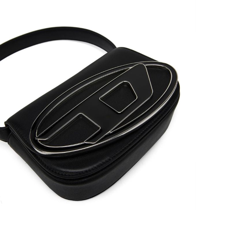 Diesel 1DR Shoulder Bag Nappa Leather Black - Im Your Wardrobe